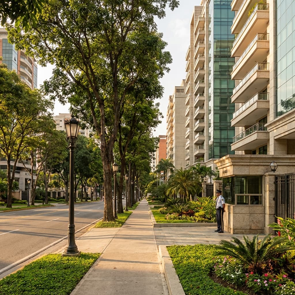 Altamira neighborhood in Caracas